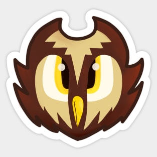 Calvert Post Owl Sticker